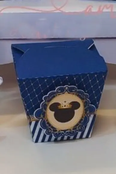 Caixa Box Aniversáriomickey Realeza Personalizada