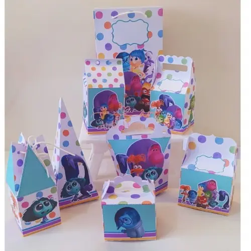 Caixa Aniversário Divertidamente Personalizada
