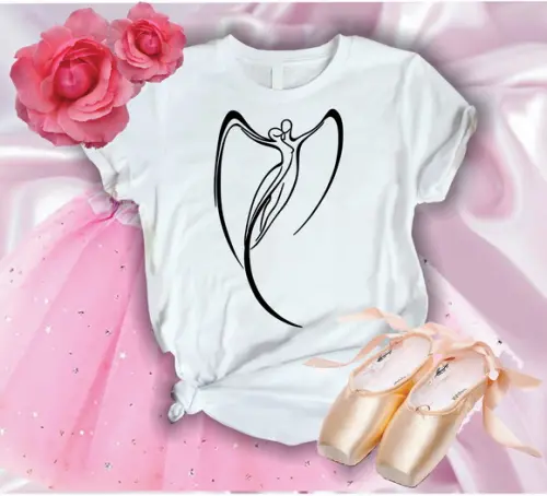 Camiseta Ballet-com Frases