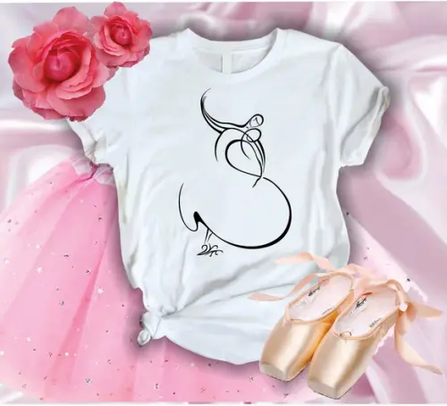 Camiseta Ballet-personalizada