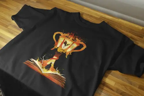 Camiseta Bruxo Harry Potter Estampa Digital-100% Algodão
