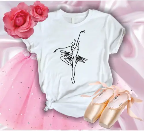 Camiseta Ballet-personalizada