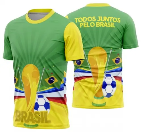 Camiseta Copa do Mundo-camisa Torcida Copa do Mundo