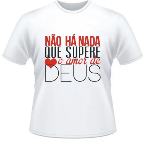 Camiseta Evangélica Superação