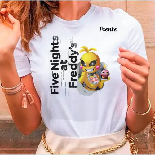 Camiseta Five Nights At Freddy Chica Fnaf