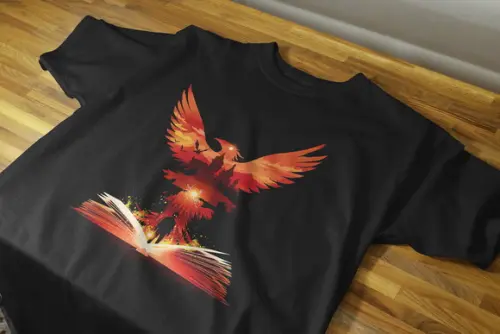 Camiseta Harry Potter Estampa Digital-100% Algodão