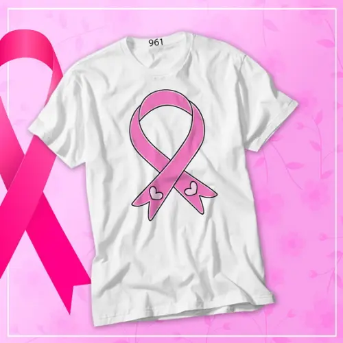 Camiseta Outubro Rosa de Amor