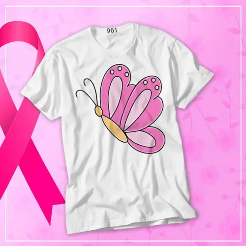 Camiseta Outubro Rosa Quem se Ama se Cuida