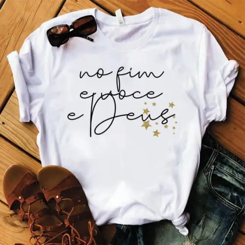 Camiseta Religiosa com Frases /col13-dv