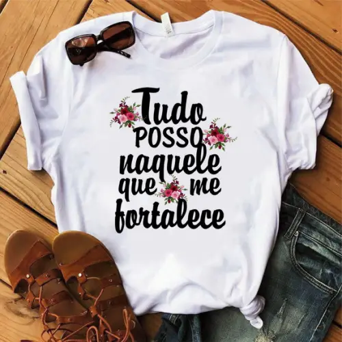 Camiseta Religiosa com Frases /col13-dv