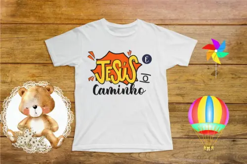 Camiseta Religiosa Estampa Frase Salmo17:8-ref S.o5 C01