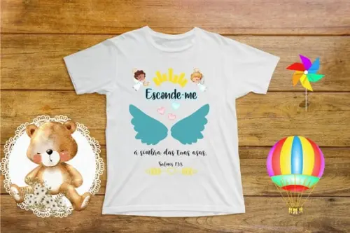 Camiseta Religiosa Frase Salmo17:8-ref S.o5 C01