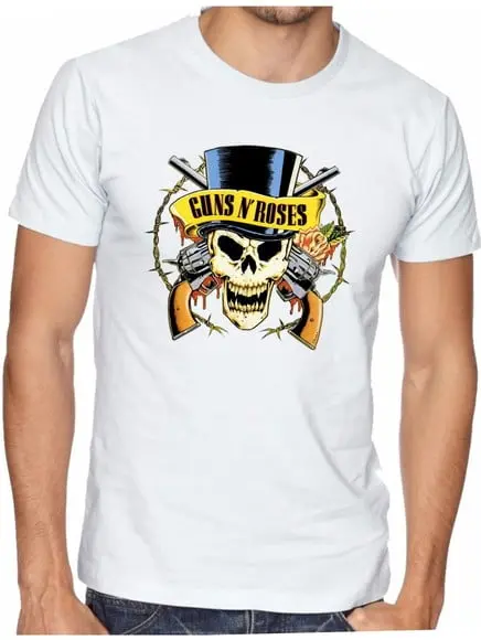 Camisetas Banda Guns N' Roses