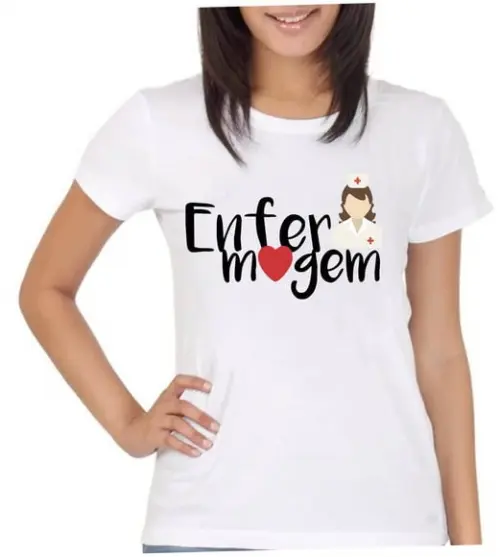 Camisetas Enfermagem Curso Faculdade