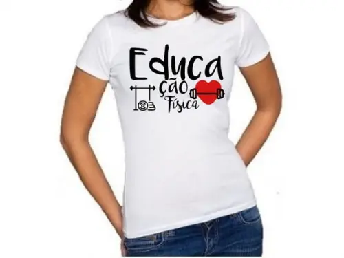 Camisetas Educação Física Curso Faculdade