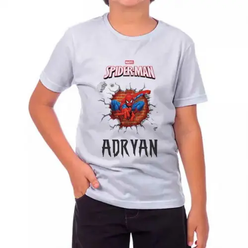 Camisetas Personalizadas Homem Aranha