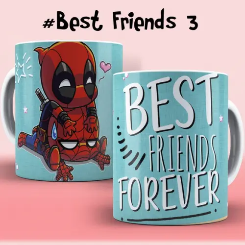 Caneca de Porcelana Best Friends