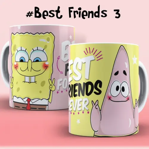 Caneca de Porcelana Best Friends