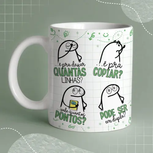Caneca de Porcelana Presente Dia dos Professores -col.03