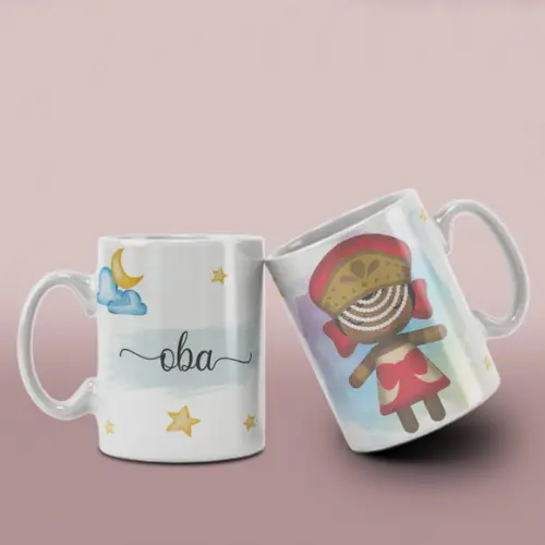 Caneca Orixás Religiosa Porcelana /col12 Dv