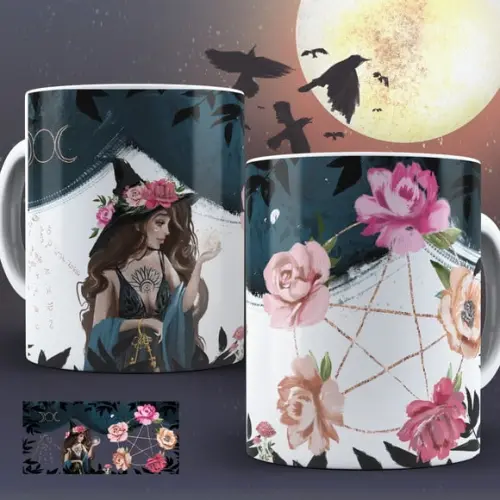 Caneca Personalizada Halloween ? Caveiras e Coleção 2