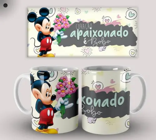 Caneca Porcelana Dia dos Namorados