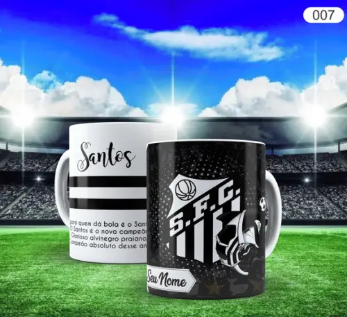 Caneca Personalizada Time de Futebol