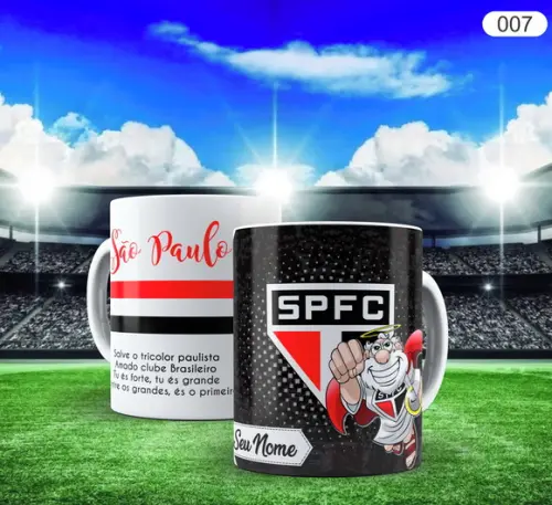 Caneca Personalizada Time de Futebol