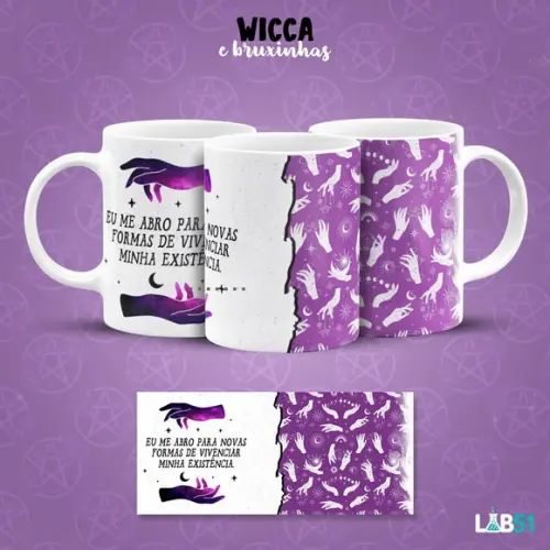 Caneca Temática Halloween ? Bruxas e Poções-coleção 1 Bruxas
