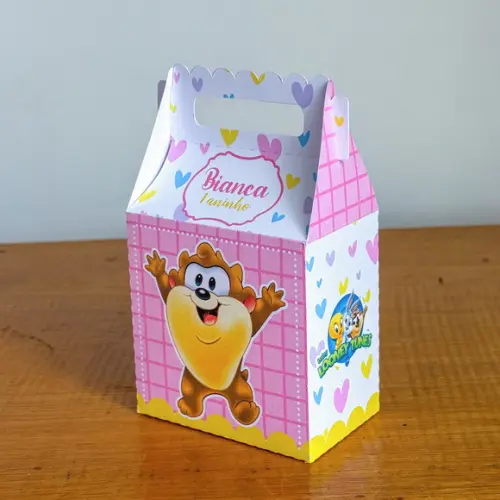 Kit 20 Caixas Baby Looney Tunes,menina (pegue e Monte)