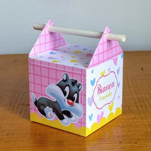 Kit 20 Caixas Baby Looney Tunes,menina (pegue e Monte)