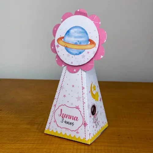 Kit 30 Caixas Astronalta Personalizada (pegue e Monte)