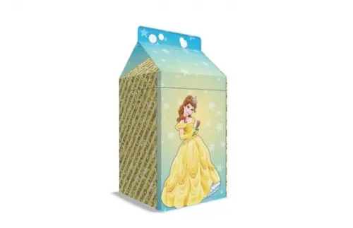 Kit 40 Caixa Bela e Fera Caixa Milk Personalizada