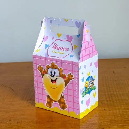 Kit 50 Caixas Baby Looney Tunes,menina (pegue e Monte)