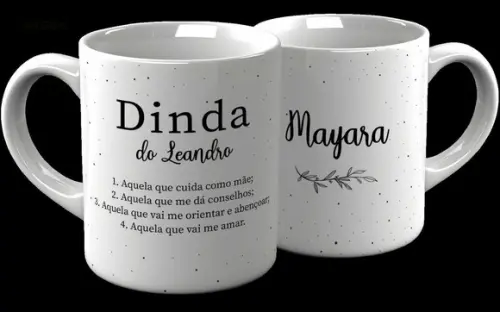 Kit com 2 Canecas Batizado Dindos-sb05dd08