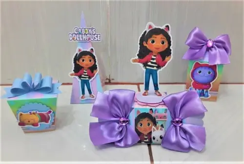 Kit para Festas a Casa Mágica da Gabby -50 Unidades-ref.az