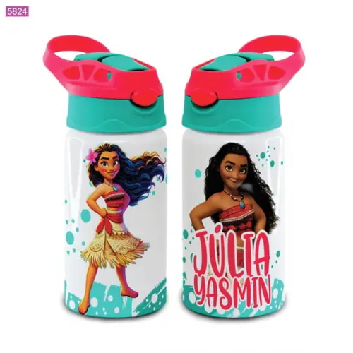 Squeeze Moana Volta Ás Aulas Bico Silicone Infantil-nome