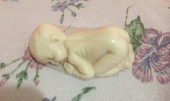 100 Sabonete Artesanal Bebê Bumbum (6 Cm)