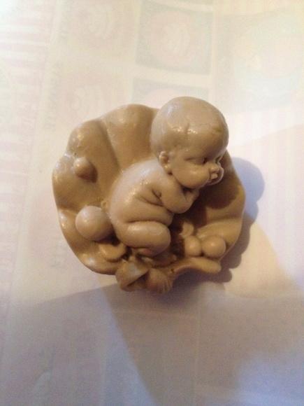 100 Sabonete Artesanal Bebê na Concha