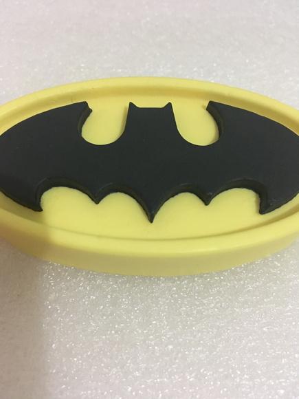 20 Sabonetes Batman no Tule com Tag