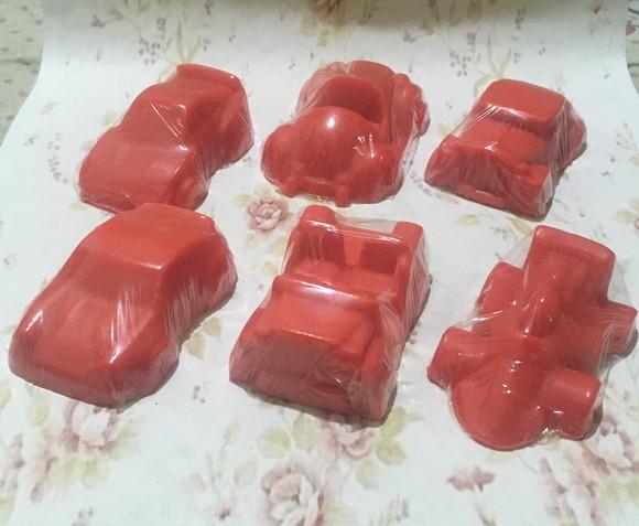 30 Lembrancinhas Carro Hot Wheels no Tule (3 Carros em Cada)