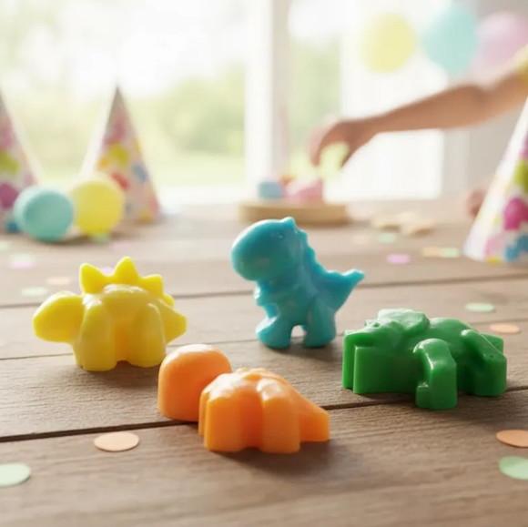 30 Sabonete Artesanal Mini Dinossauro Dinossauros ~