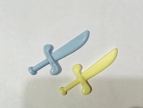 35 Sabonete Espada + 35 Caudas de Sereia de 5 cm