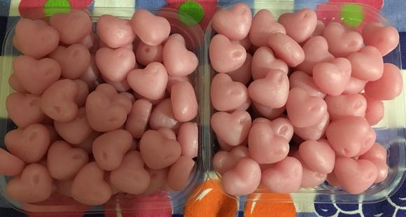 50 Mini Corações Perolados /