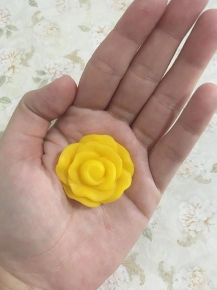 50 Sabonete Artesanal Flor 4cm ~