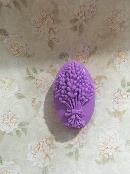 50 Sabonete Artesanal Lavanda Barra Oval ~