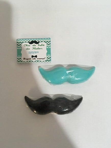 50 Sabonetes Bigode Mundo Bita (7 cm de Comprimento) ~