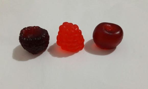 Caixa de Sabonetes Frutas Vermelhas