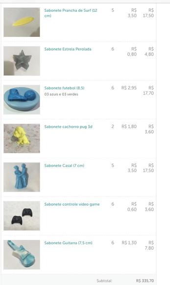 Kit de sabonetes artesanais