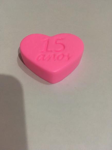 Sabonete 15 Anos no Coração